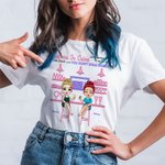 Personalised Partner in Crime Besties Girls Gang Bar Bistro Party T-shirt Friend Basic Unisex T-Shirt