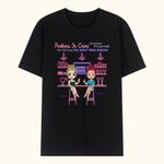 Personalised Partner in Crime Besties Girls Gang Bar Bistro Party T-shirt Friend Basic Unisex T-Shirt