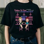 Personalised Partner in Crime Besties Girls Gang Bar Bistro Party T-shirt Friend Basic Unisex T-Shirt