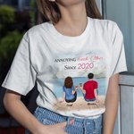 Henkilökohtainen pari ärsyttävät toisiaan monta vuotta silti rakastavat Seaside Cheer T-paita syntymäpäivälahja