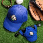 Personalised 2 Pieces Matching Pet and Owner Baseball Cap Sport Hats for Outdoor Sports Dog Dad and Dog Mom Gift