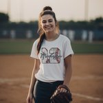 T-Shirt Personnalisé avec Numéro Initiale Nom Cadeau Fête des Pères Anniversaire pour Homme Amateur de Sport avec Ballon