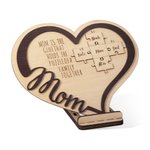 Personalised Puzzle Heart Decoration Wall Sign Gift for Mom