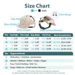 Personalised 2 Pieces Matching Pet and Owner Baseball Cap Sport Hats for Outdoor Sports Dog Dad and Dog Mom Gift