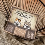 Taie d'oreiller personnalisée pour la décoration d'intérieur des amoureux des chats