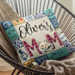 Henkilökohtainen söpö tassu Elämä on parempaa kissojen kanssa Rakkaus heittää tyynyn kansi Syntymäpäivät makuuhuoneen sisustus