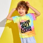 Personalisierte School's Out für Sommer letzten Tag der Schule Tie-Dye T-Shirt Lehrer Studenten Graduierung Saison