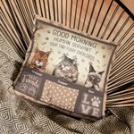 Henkilökohtainen Good Morning Human Servant Your Tiny Furry Overlords Throw Pillow Cover for Cat Lovers Sohva Couch Bed Decor