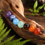 Personlig naturlig helande kristall Jade pärla Födelsesten Massage Yoga Meditation Avkoppling Ring