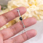 Personalized Projection Bracelet with 100 Languages I Love You and Photo for Family or Friends Her