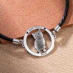 Henkilökohtainen Koira Kissa Eläinten muotokuva Charm Pet Photo Rannekoru Memorial Rannekoru Korut