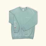 Personalisierte Baumwolle Papa Mama Papa Nana Pullover Crewneck weiches Sweatshirt mit gestickten Kinder Namen Unisex