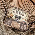 Henkilökohtainen sanon sinulle, etten ole koira isäni äiti sanoi, että olen vauva heittää tyynyn kansi lahja koiran ystäville Isänpäivä lahja