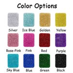 Personalised Glitter Sequin Acrylic Badge Reel with Name Gift for Nurse Doctor