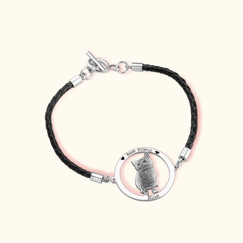 Steel Bracelets, Dédiés Aux Amoureux Des Animaux [J9178