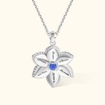 Personalized Star of Bethlehem Flower Necklace Praise for Mother Gift for Mother Women