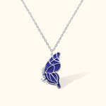 Personalisierte Schmetterling Halskette Name Halskette Geschenk für beste Freunde Freundin