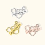 Personalized Medical School Graduation Stethoscope Pin Brooch with Student Name Nurse Doctor Gift