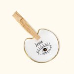 Personalized Evil Eye Palo Santo Holder Palo Santo Burner Dish Spiritual Decor Incense Burner Incense Holder Handmade