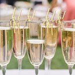 Personalized Initials Drink Topper Acrylic Mirror Tags Anniversary Wedding Party Favor Gift for Couple