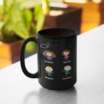 Personalised Dear Family Member You're Doing A Great Job We're Awesome Black Ceramic Mug Father's Day Mother's Day Gift Coffee Mug