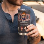 Henkilökohtainen Rakas isä Unohda Isänpäivä Me rakastamme sinua joka päivä 20oz Tumbler Isänpäivä Joulu Syntymäpäivä Lahja isälle Päivittäinen käyttö