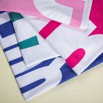 Henkilökohtainen Premium Super imukykyinen nopeasti kuiva pehmeä rantapyyhe nimellä monivärinen ranta tarvikkeet syntymäpäivälahja perheen ystävälle