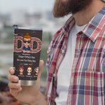 Henkilökohtainen Rakas isä Unohda Isänpäivä Me rakastamme sinua joka päivä 20oz Tumbler Isänpäivä Joulu Syntymäpäivä Lahja isälle Päivittäinen käyttö