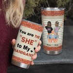 Henkilökohtainen Bestie lainausmerkit Olet hän minun Nanigans 20oz Tumbler syntymäpäivä ystävyys lahja