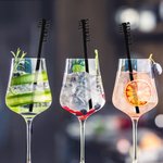 Personalized Multicolour Glitter Drink Signature Cocktail Stirrer Stick Bar Decor Party Wedding Gift