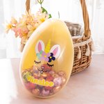 Personalised Bunny Fantasy Unicorn Easter Eggs Basket Stuffer Filler with Name Gifts for Kids