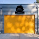 Personalised Papas Workshop Metal Sign Home Decor for Dad Grandfather Father's Day Birthday Anniversary Gift