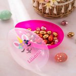 Personalised Bunny Fantasy Unicorn Easter Eggs Basket Stuffer Filler with Name Gifts for Kids