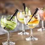 Personalized Multicolour Glitter Drink Signature Cocktail Stirrer Stick Bar Decor Party Wedding Gift