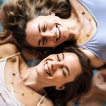 Personalized 1-5 Discs Charm Necklace with Name and Icon for Mother Daughter Best Sisters Pet Lovers Jewellery Gift