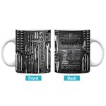 Tasse Mécanique Personnalisée Tasse Mécanique pour Papa Grand-père Je ne peux pas le réparer Nous sommes tous foutus Cadeau Fête des Pères