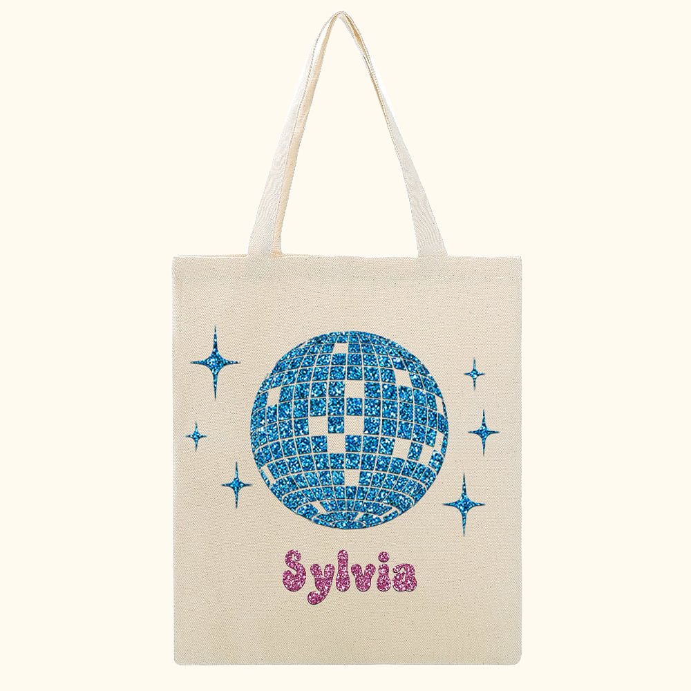 Sac à main personnalisé avec paillettes pour le bal de disco Cadeau de demoiselle d'honneur
