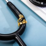 Personalized Birth Flower Stethoscope Tag with Name Gift For Medical Practitioner Nurses Doctors Medical Students