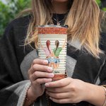 Henkilökohtainen Bestie lainausmerkit Best Bitches sietää idiootit ja pitää toisiaan järjissään 20oz Tumbler kuumille ja kylmille juomille ystävä lahjoja