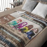 Henkilökohtainen Soul Sisters juhlia ystävyyttä peitto Besties Best Friends Syntymäpäivälahja Vuosipäivä lahja