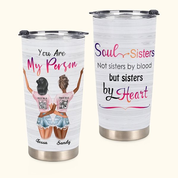 Soul Sisters 20oz Tumbler Soul Friend Gift