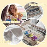 Manta personalizada Best Soul Sister Ever Best Friends Blanket for Besties Best Friends Gift Super Soft Living Home Decoration