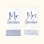 Personalised Quick Dry Oversized Microfiber Beach Towel with Name Set of 2 Honeymoon Wedding Summer Holiday Gift for Couple