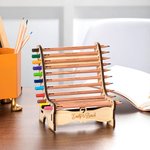 Personalized Coloring Pencils With a Bench Room Decorating Gifts for Kids