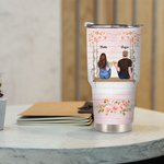 Personalized You and Me We Got This Couple with Wedding Flower Swing 30oz Tumbler  Couple Gift