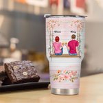 Personalisierte ich traf dich ich mochte dich ich liebe dich ich halte dich für immer dein 30oz Tumbler Geburtstag Geschenk Paar Hochzeitsgeschenk