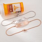 Personalised Medical ID Adjustable Bracelet Engraved with Name Emergency Survival Wristband for Women Men