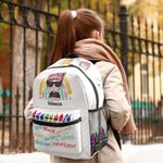 Mochila escolar infantil personalizada con un simpático personaje de dibujos animados Bolsa escolar multifuncional impermeable de gran capacidad Regalo de vuelta al cole para niños