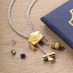 Henkilökohtainen Congrats Valmistuminen Cap Bolo Birthstone säädettävä rannekoru kaiverrettu vuosi ja tupsut Diploma luokan 2025 lahja Graduate