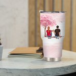 Personalisierte Cute Couple Annoying Each Other Since... 30oz Tumbler Valentinstag Geschenk